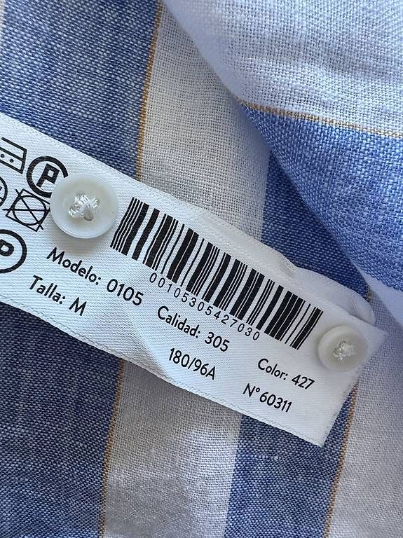 Camicie: Massimo Dutti Hemd Blau Weiss Gr. M – Usato da Kreuzlingen venduto da 7de_922d 2