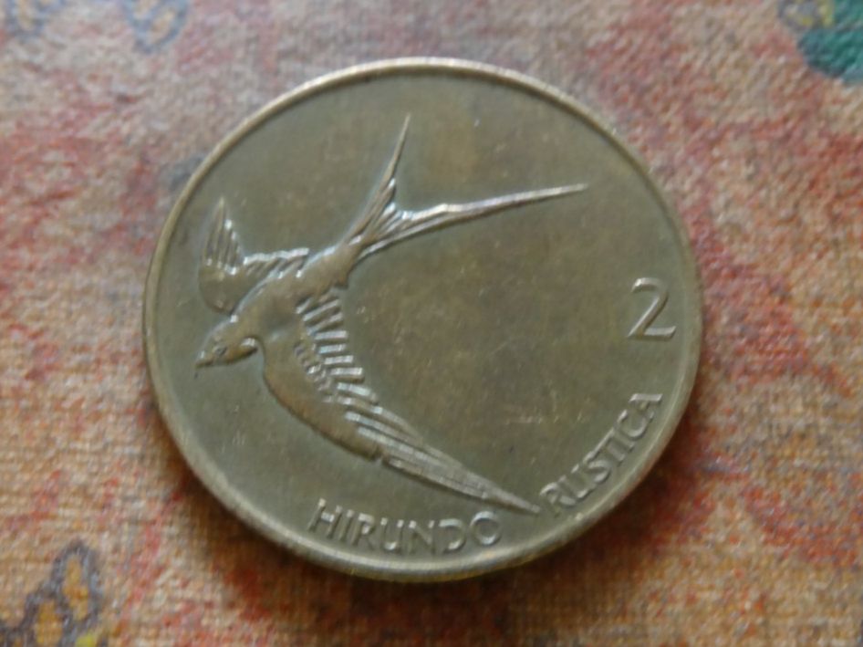 Toutes les monnaies: SLOVENIE  2  Tolarjev  1995 – D'occasion à Romanel-sur-Lausanne par Swift13 1
