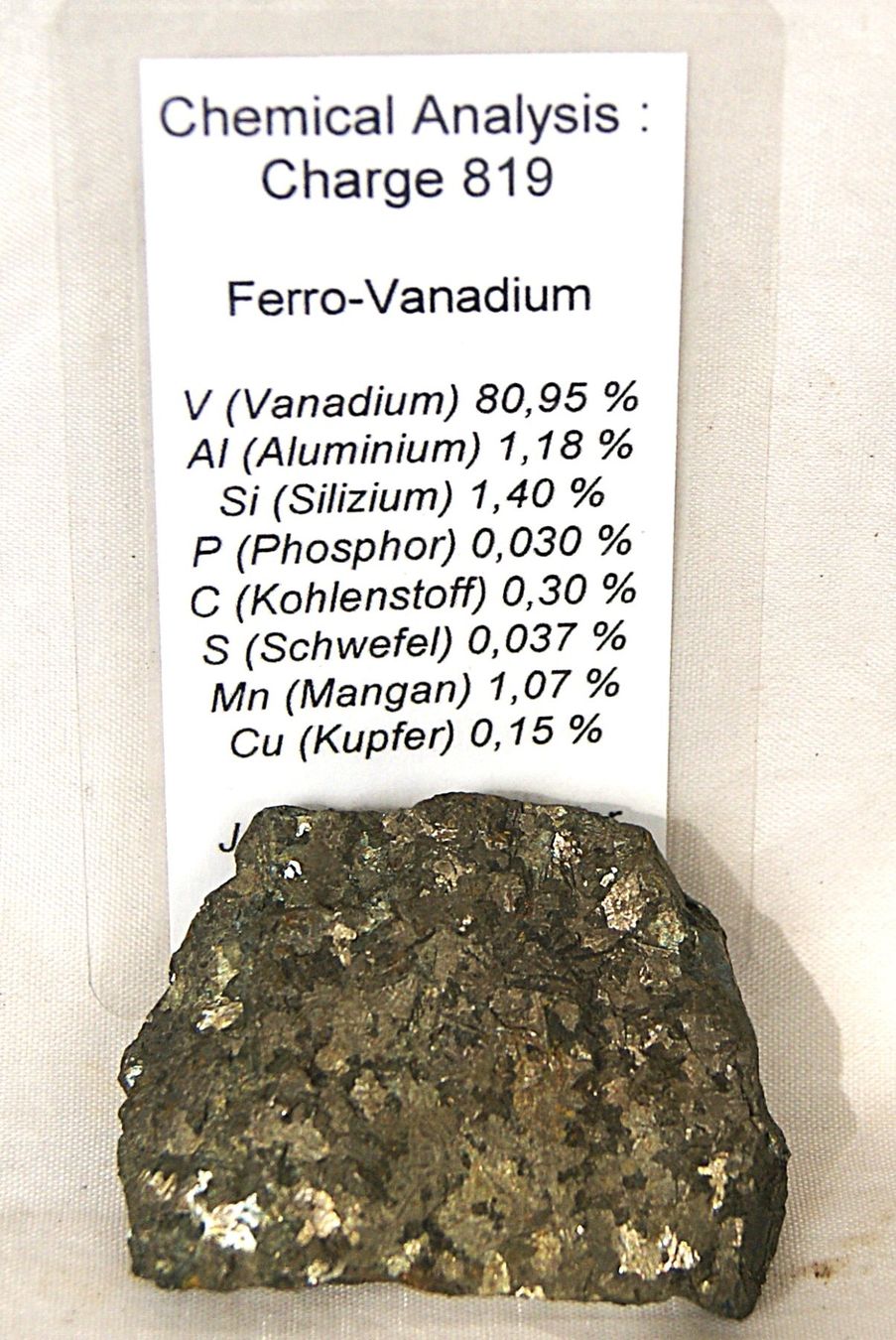 Posters & Illustrations: PERIODENSYSTEM DER ELEMENTE  FERRO-VANADIUM – Neuf avec emballage d'origine à Stadel par Wald100