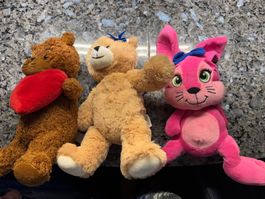 3 Plüschtiere Migros