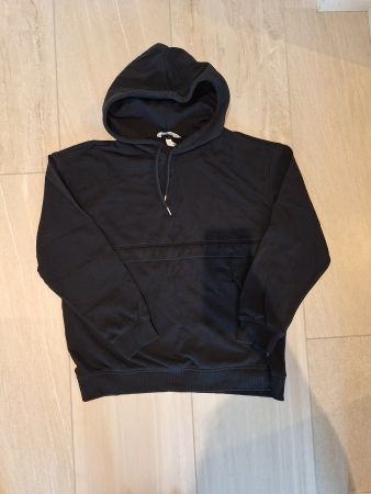 Schwarzer Still-Pulli / Still-Sweatshirt mit Reissverschluss