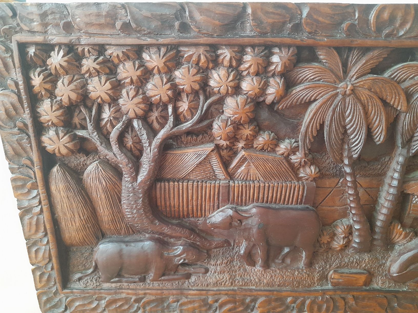 Tutte le decorazioni: Hand schnitzen altes Thailand Dorf – Usato da Glattbrugg venduto da B_B 1