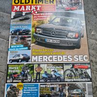 Oldtimer Markt 9/21 Mercedes SEC C126 Alfa 33 Jaguar E xx