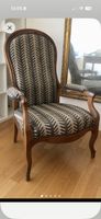 Fauteuil Louis Philippe Voltaire Sessel Neu bezogen