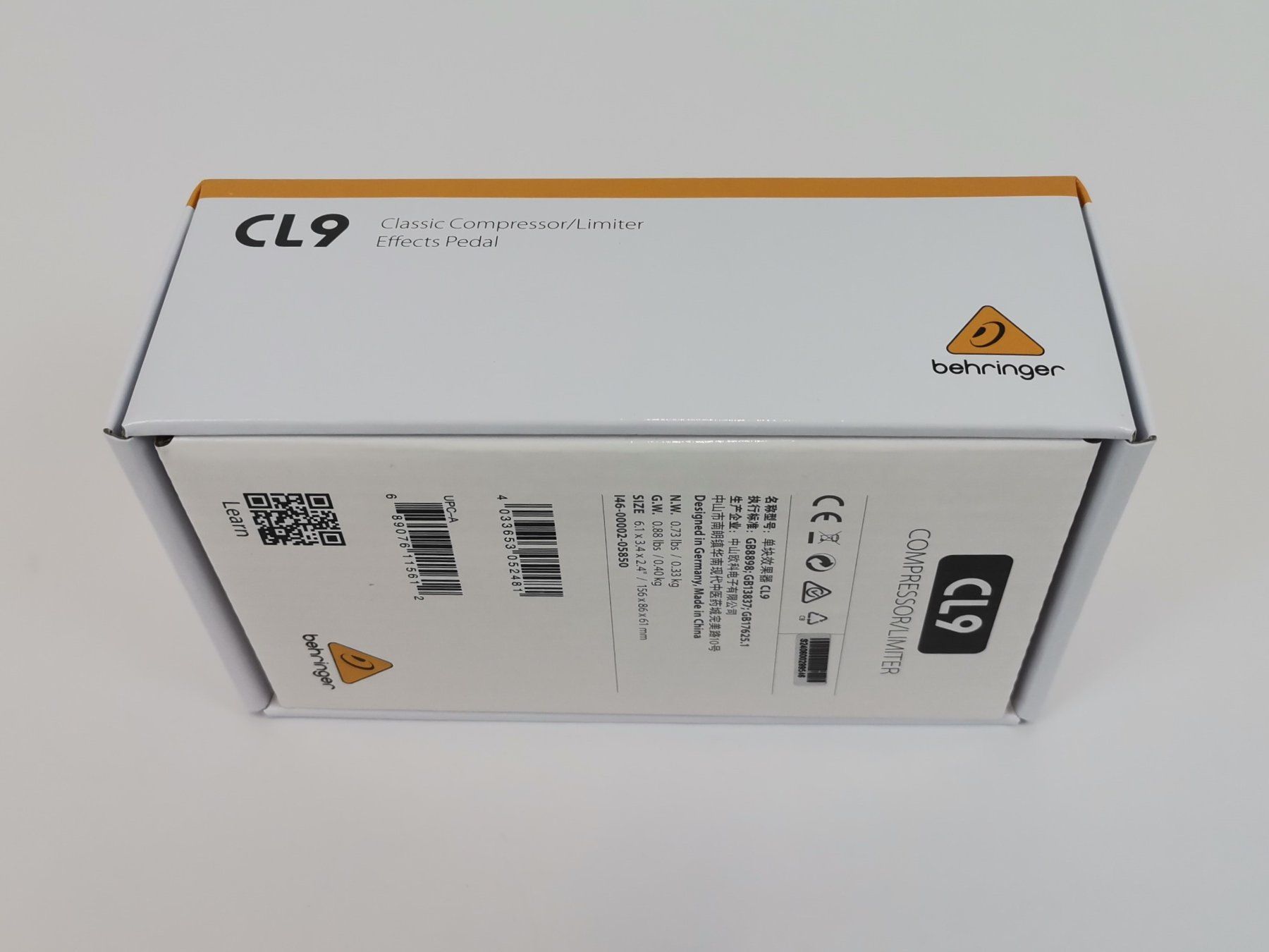 Equalizzatori: BEHRINGER Gitarren-Effektpedal CL9 – Nuovo e nell'imballaggio originale da Schaffhausen venduto da Restwert_SH 8