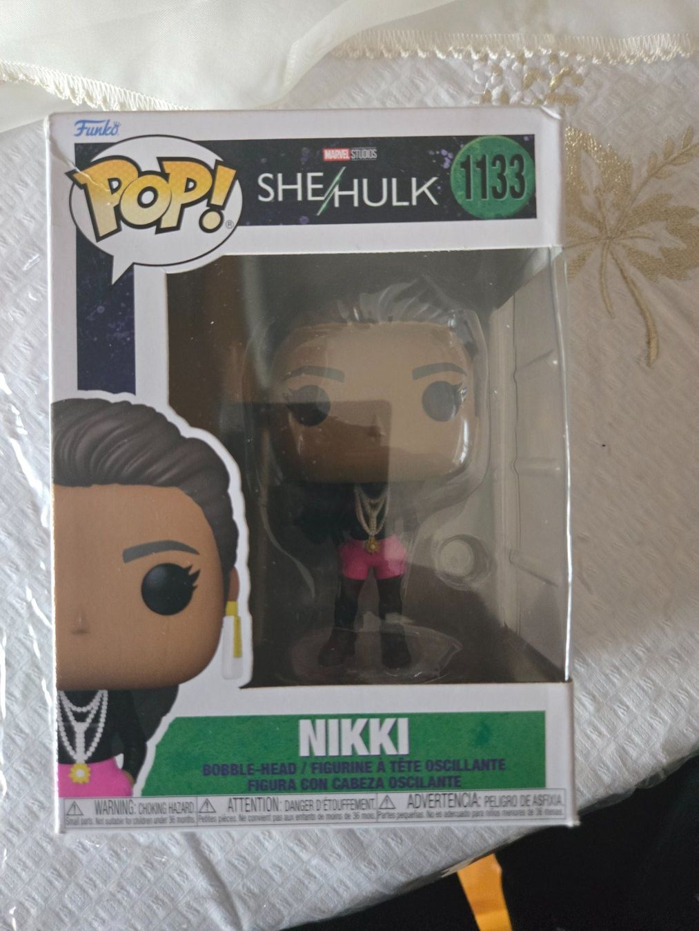Funko Statuette: Funko Pop Nikki #1133 She-Hulk Bobble-Head Marvel Studios – Nuovo e nell'imballaggio originale da Perly venduto da nes_c5lh