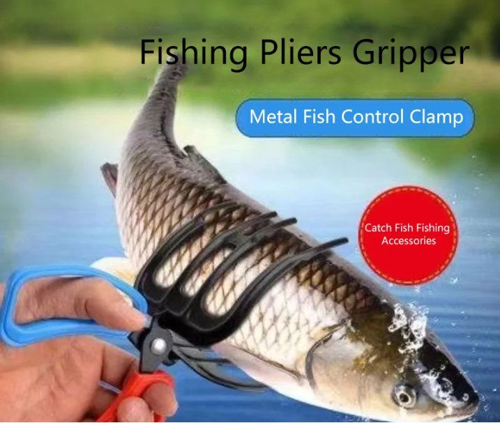 Alomejor Pinza Per Pesca Con Corda Antismarrimento – Leggera, Ergonomica E Antiossidante (Rossa)
