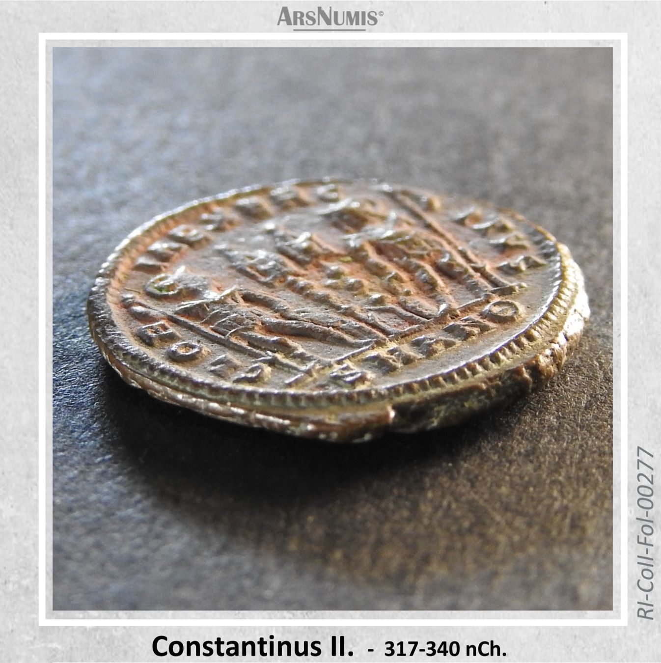 Tutti le monete: Römische Münze - Constantinus II – Usato da Oberwil b. Zug venduto da ArsNumis 3