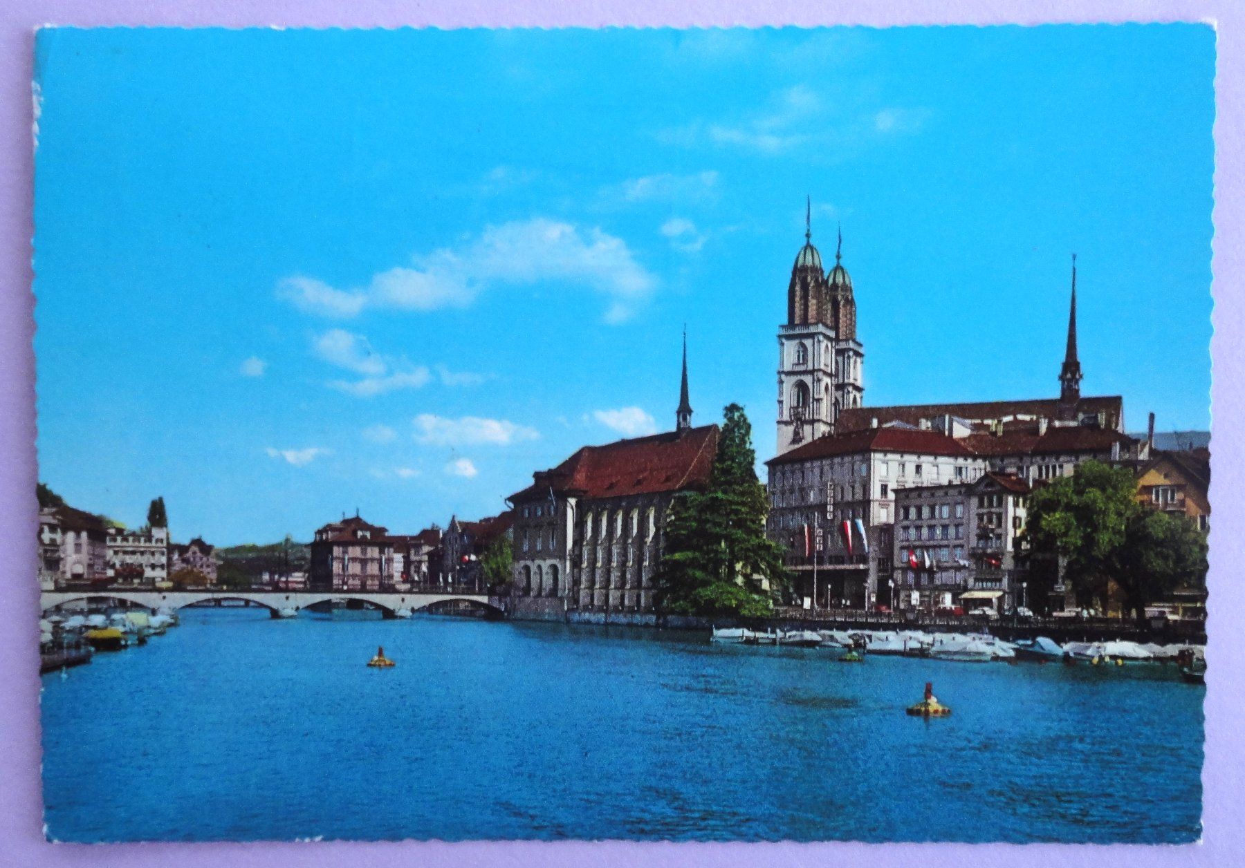 Cartoline postali: Zürich – Usato da Fétigny venduto da Billy2miny