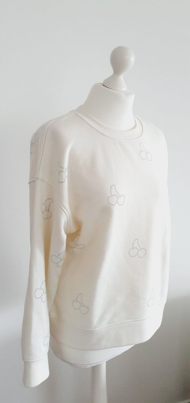 Maglioni & Felpe: Pullover mit Kirschen Grösse 34 cremeweiss – Usato da Stansstad venduto da InStyle8 1