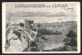 Gland /Vaud, Sanatorium du Léman, 1906