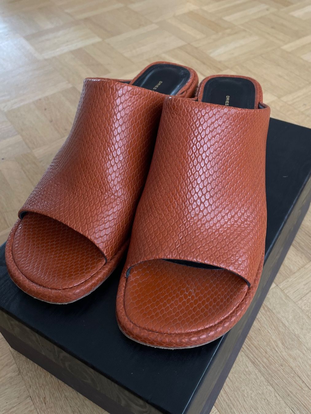 Dries Van Noten Scarpe da donna: Pantoletten - Gr. 39.5 - Dries van Noten – Usato da Basel venduto da opeppa