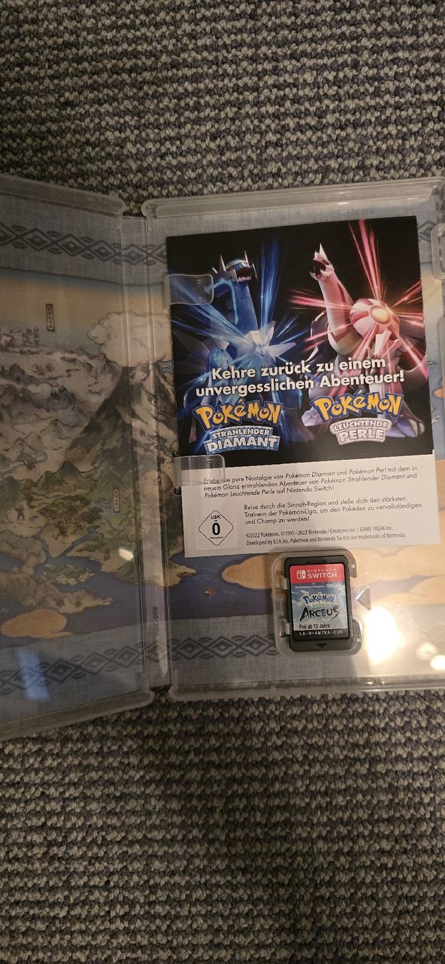 Pokémon Giochi: Pokemon Legenden Arceus Nintendo Switch – Nuovo (secondo la descrizione) da Biberist venduto da tim_y7nx 1