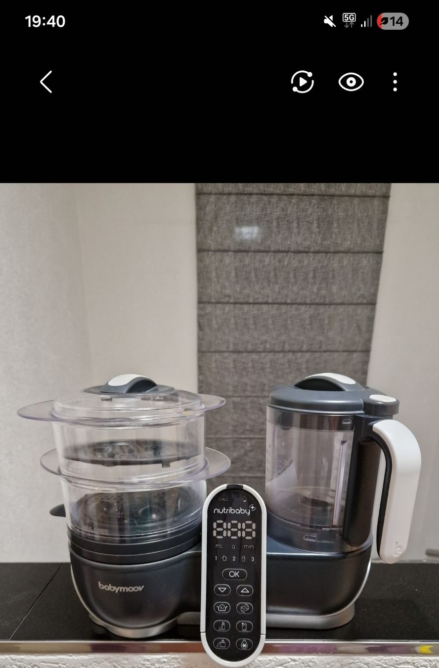 Babymoov Elettrodomestici da cucina: Robot multifonction bébé Nutribaby  Babymoov – Usato da Mannens venduto da BargainLiquidation