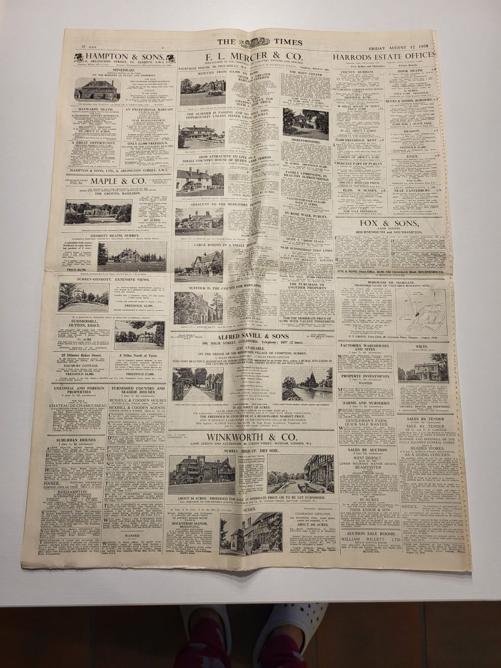 Riviste & Magazine: The Times Zeitungen 1938/1939 – Usato da Suhr venduto da lul_87gh 6