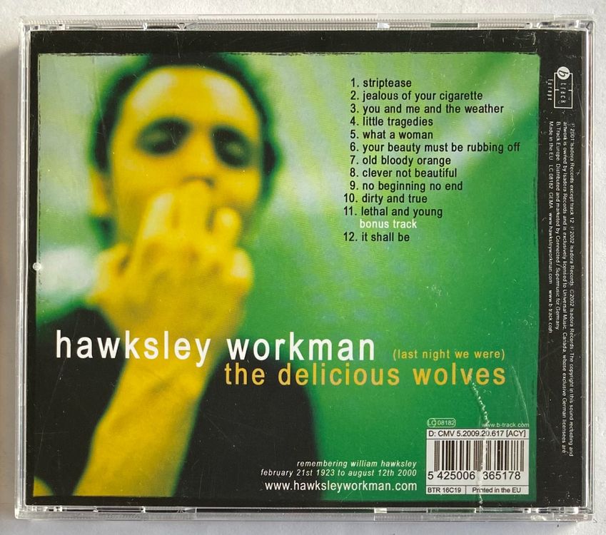 Hawksley Workman THE DELICIOUS WOLVES Album CD | Kaufen auf Ricardo