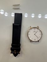 Armbanduhr Daniel Wellington goldfarben schwarz