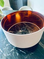 Lampenschirm Beige/Bronze