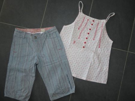 IKKS top Sommer-Set Gr.140 /10 Jahre +++wie neu+++
