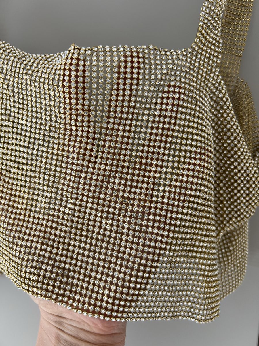Top: Diamond sparkly top  – Usato da Zollikon venduto da jud_cmm9 1