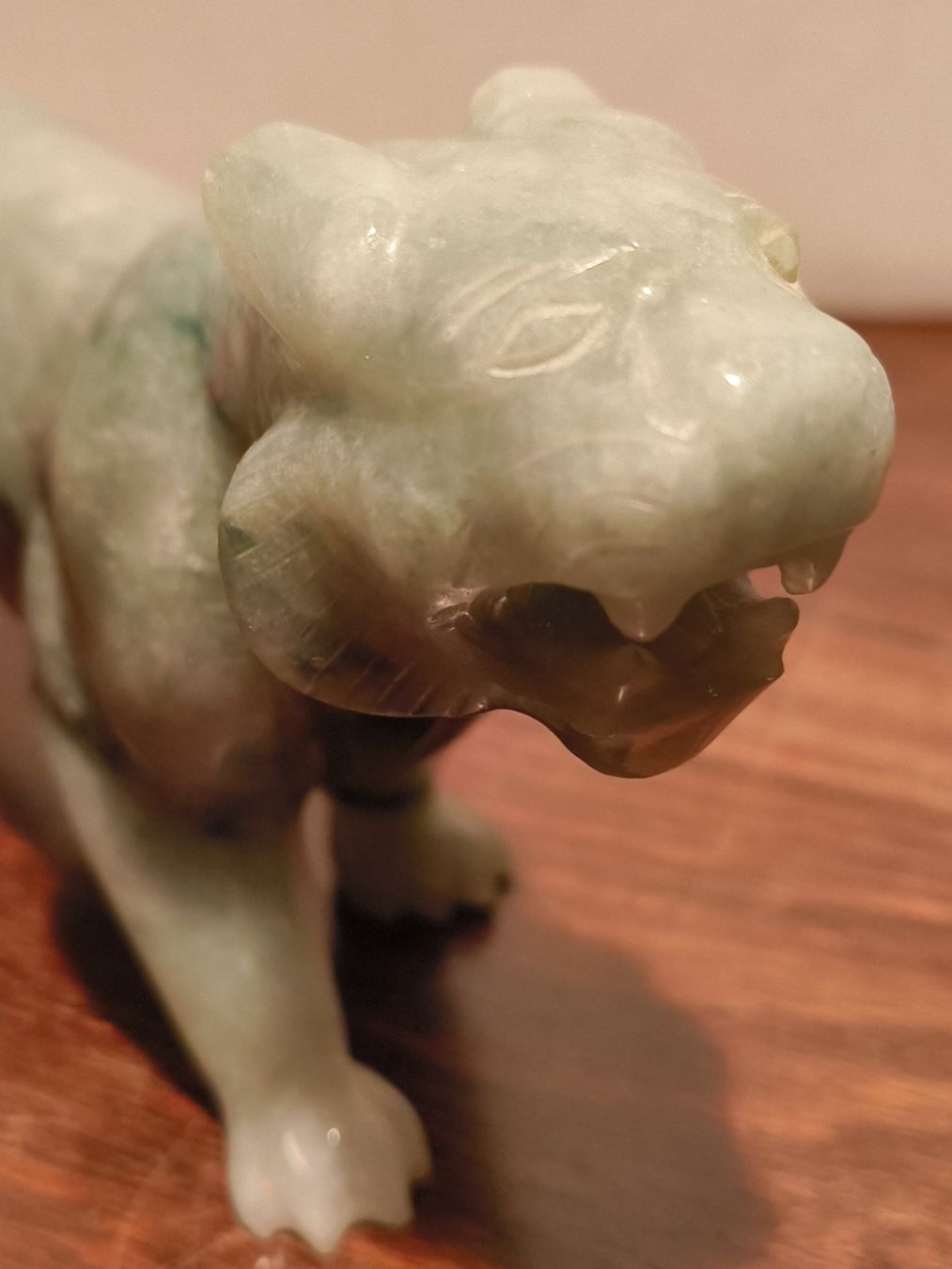 Sculture & Statue: Jade Tiger ca 17cm lang Asiatica – Usato da stettlen venduto da VintageBern_ch 2