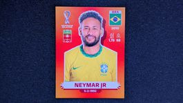 Panini Qatar 2022 - Neymar Jr. Extra Sticker BURGUNDY - MINT