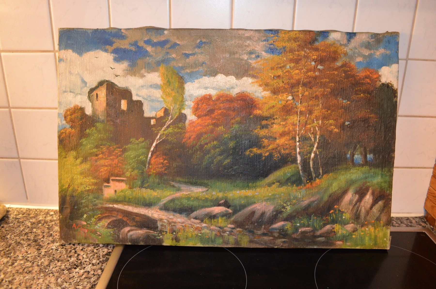 Dipinti: Quadro ad olio – Usato da Brione s. Minusio venduto da clk_8kjj