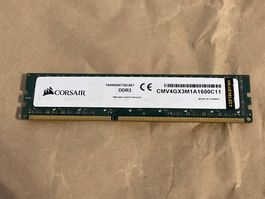 Corsair Valueselect DDR3, 4GB, CMV4GX3M1A1600C11, RAM