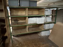 531 Lagerregal L=256cm T=66cm H=171cm aus Liquidation