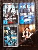 4 Actionfilme DVD - Battleship, Bloodrayne 2 u.a.