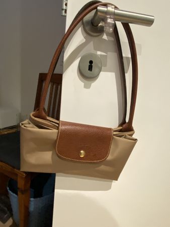 Longchamp le Pliage Tasche beige