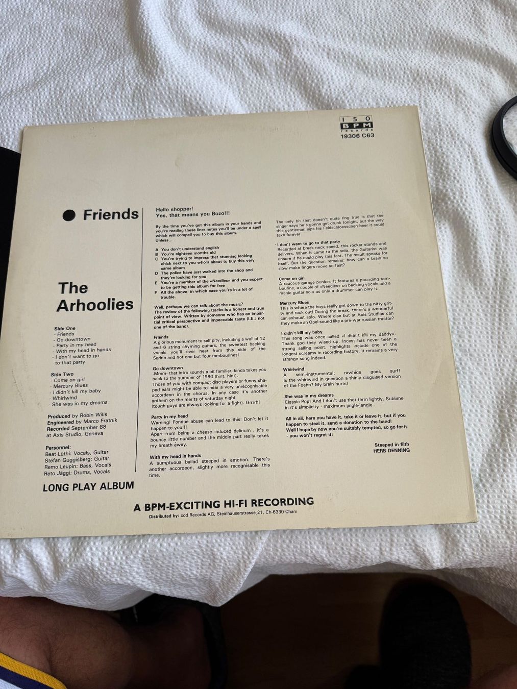 Vinyles: The Arhoolies LP – D'occasion à Delémont par pinguino6 3