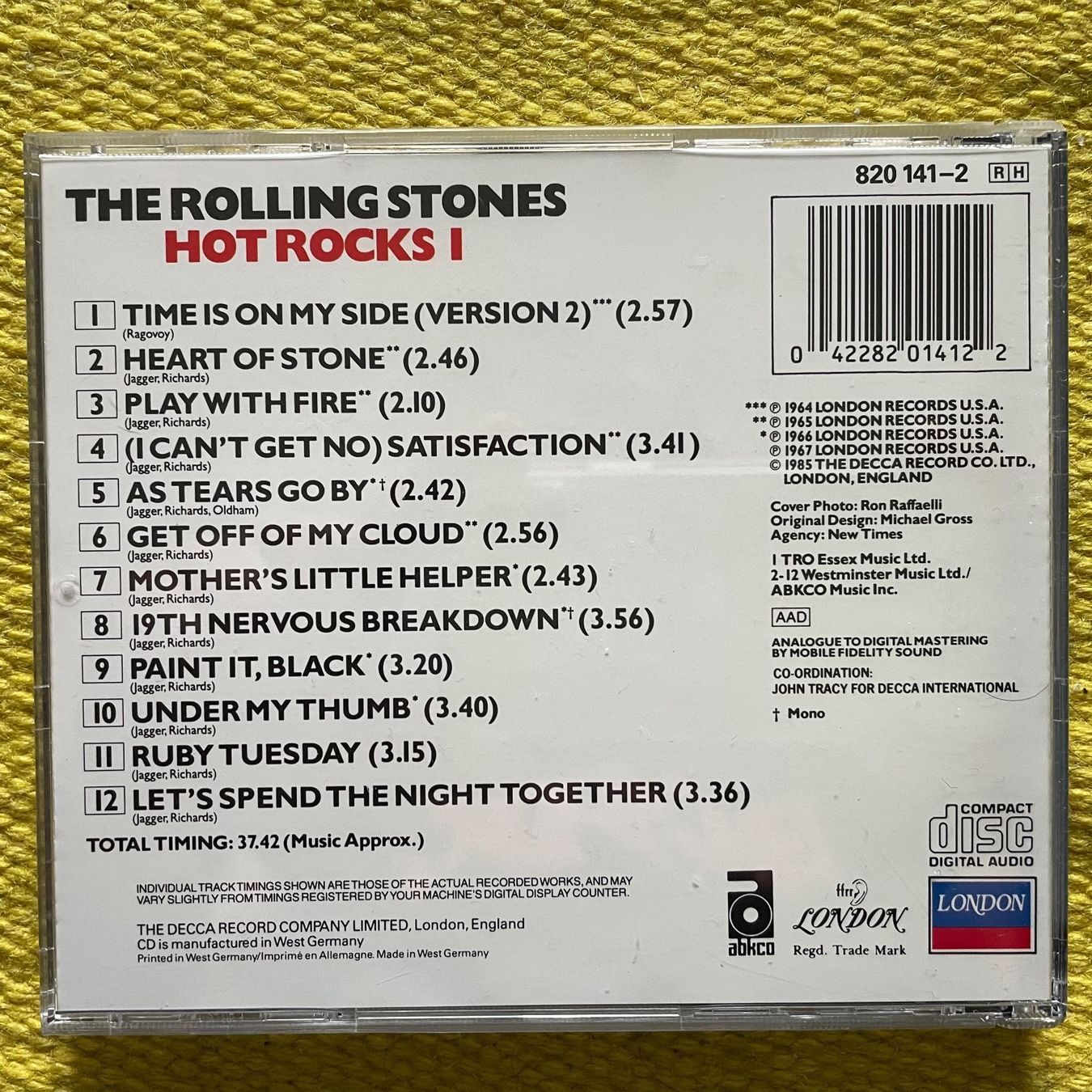 CD: ROLLING STONES-HOT ROCKS 1 – Usato da Rorschacherberg venduto da CD-Roli 1