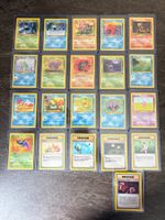 Lot de 26 cartes Pokémon - Fossile - 1999 - FR