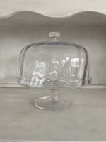 Tortenplatte Kuchenplatte mit Glashaube