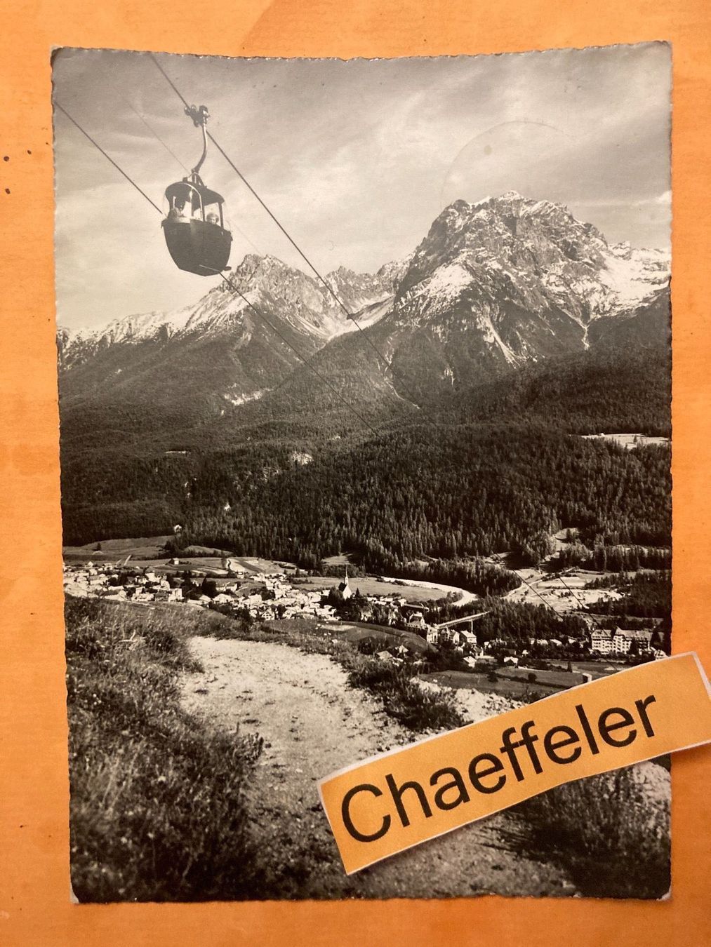 Cartoline postali: Seilbahn Scuol - Motta Naluns – Usato da Zürich venduto da Chaeffeler
