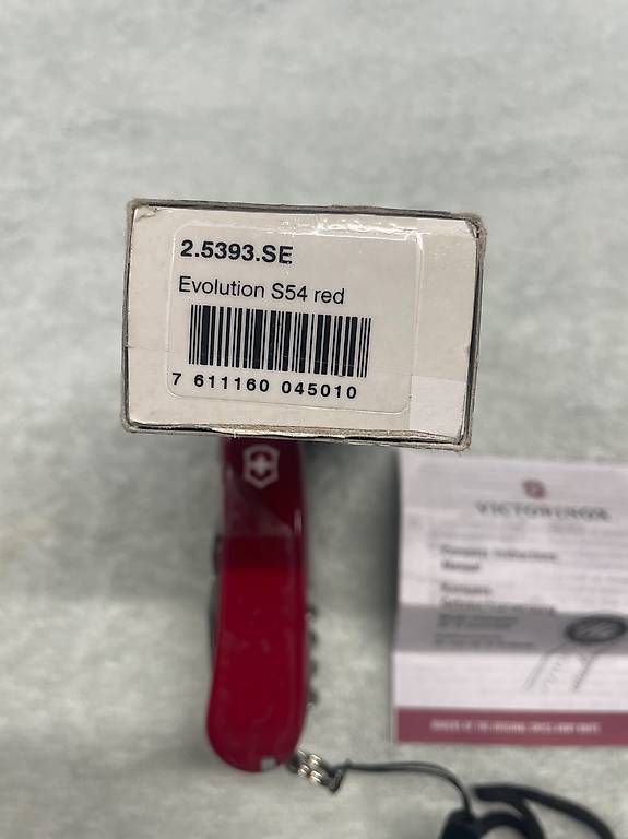 Victorinox Coltelli tascabile: Victorinox Evolution S54 (2.5393.SE) Fabrikneues Multitool – Nuovo e nell'imballaggio originale da Willerzell venduto da Eluchs 2