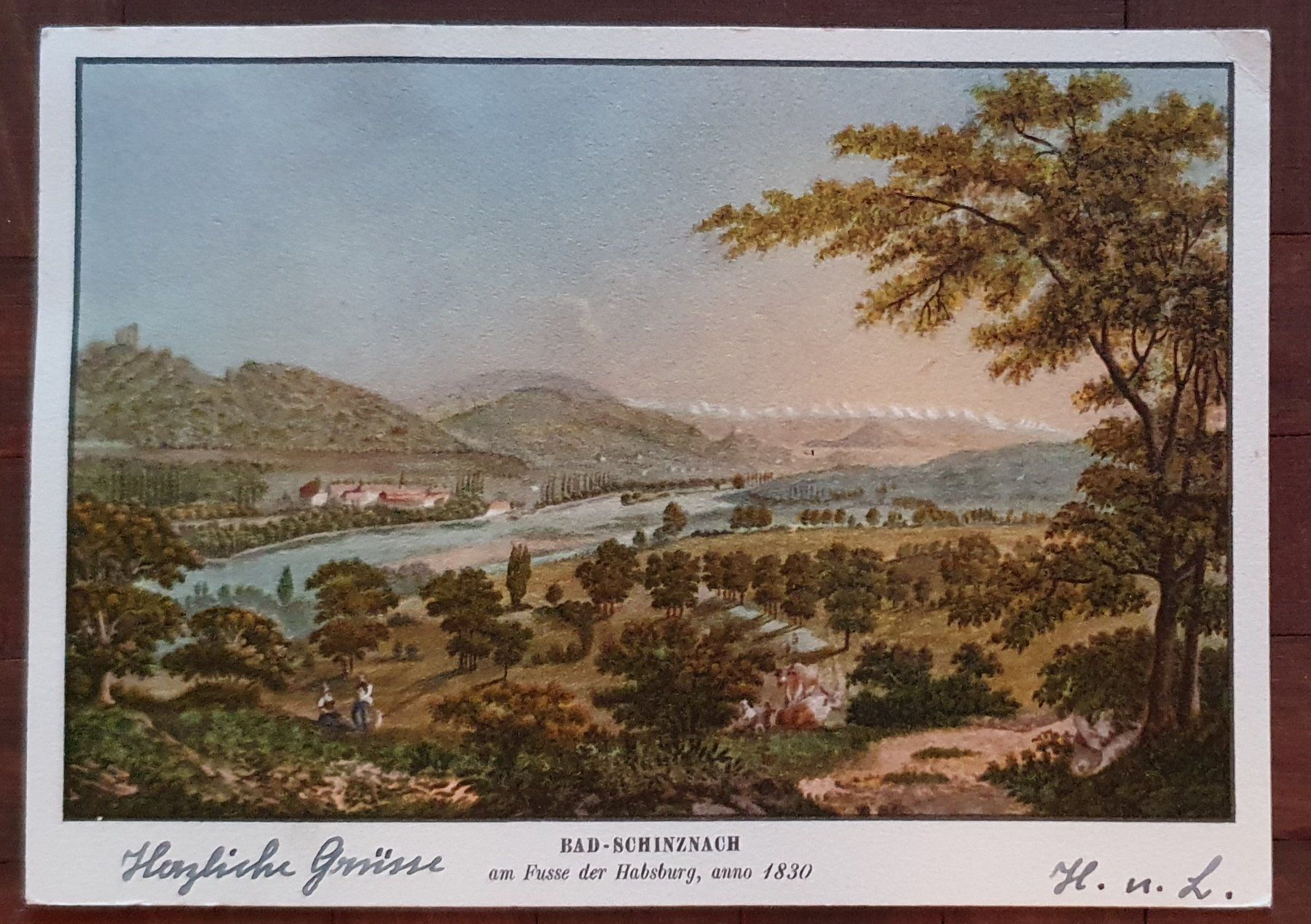 Cartoline postali: Bad - Schinznach 1937 – Usato da Kreuzlingen venduto da Rschweiz1