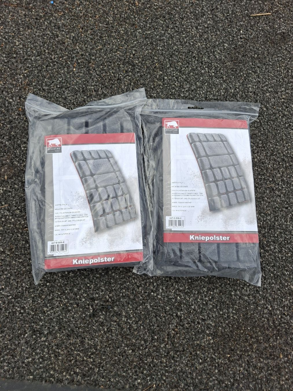 Schutz & Schoner: Kniepolster 2.Stk Bullstar – Neu und originalverpackt aus Glis von fragra