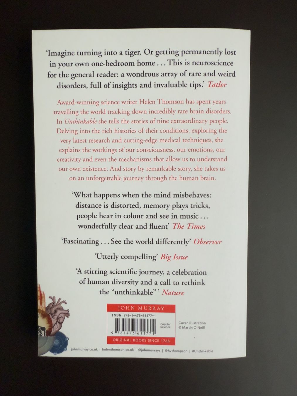 Livres: Unthinkable – Neuf (Voir description) à Schindellegi par dancer12516 1