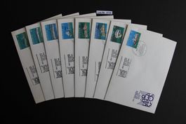 CH Briefe Einzelwerte Lemanex mit Sonderstempel     Los 6136