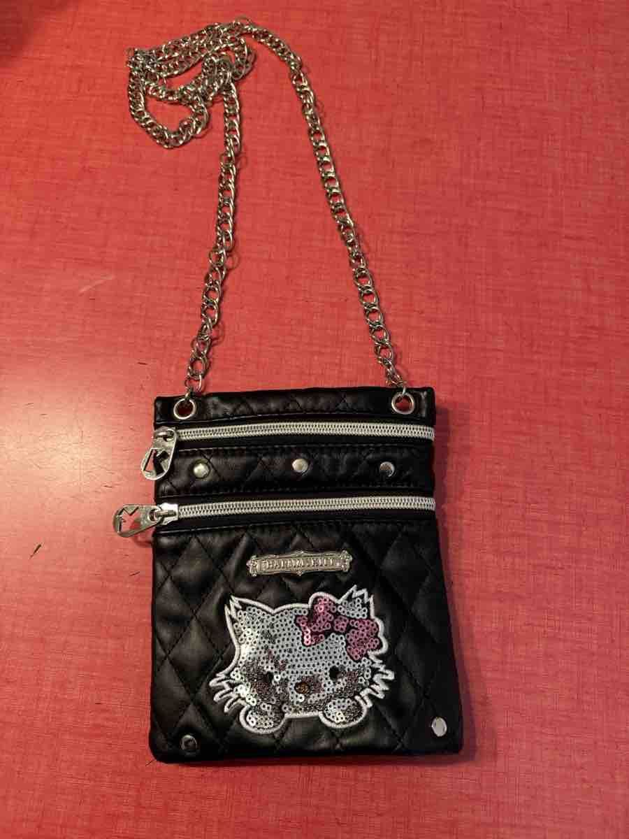 Kindertaschen: Borsa a tracolla nera Charmkitty con paillettes – Gebraucht aus Roveredo GR von ang_cc9l 2