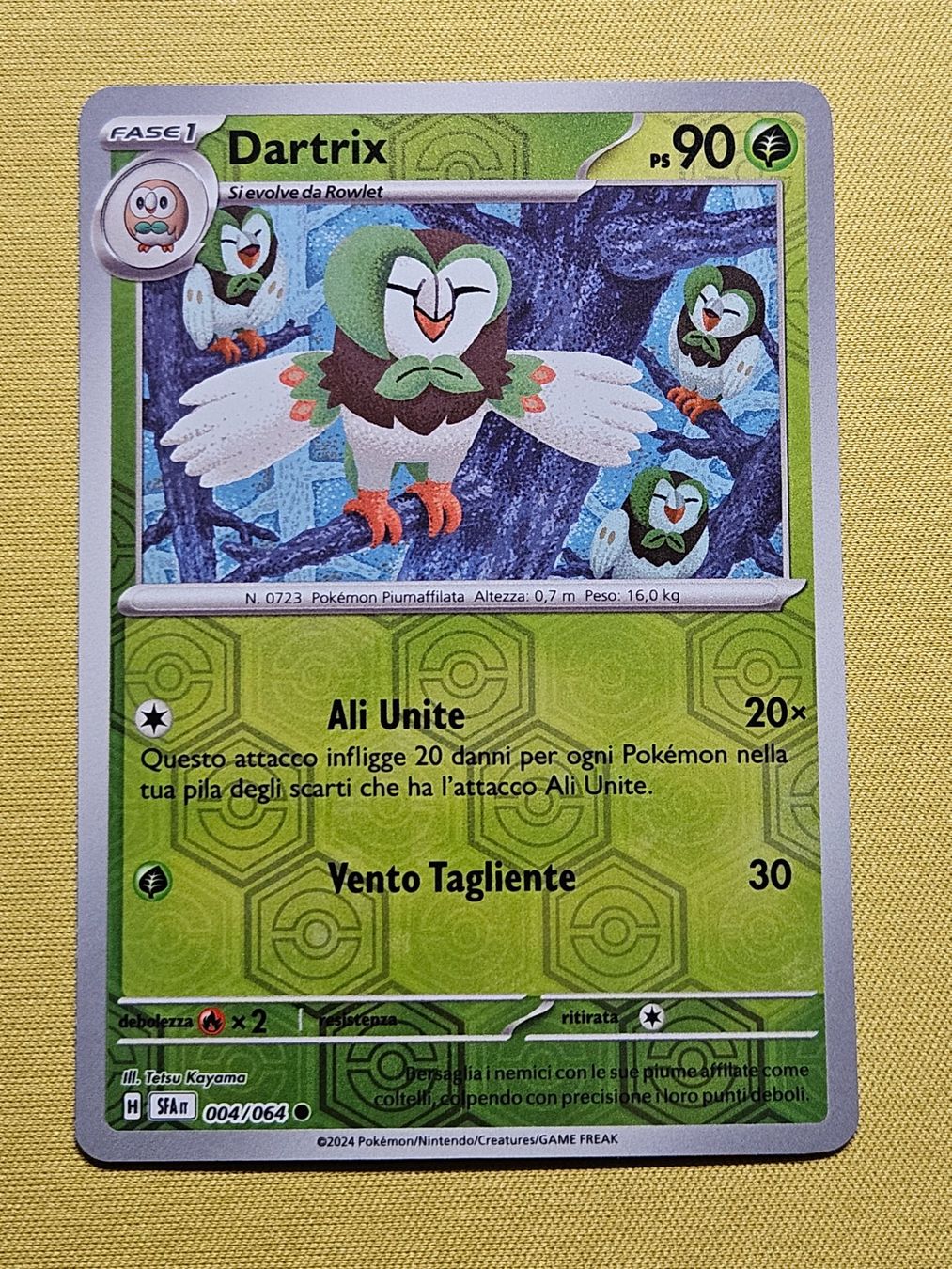 Pokémon Carte collezionabili: SFA Shrouded Fable - Dartrix 004/064 IT – Usato da Bellinzona venduto da Pokemarco