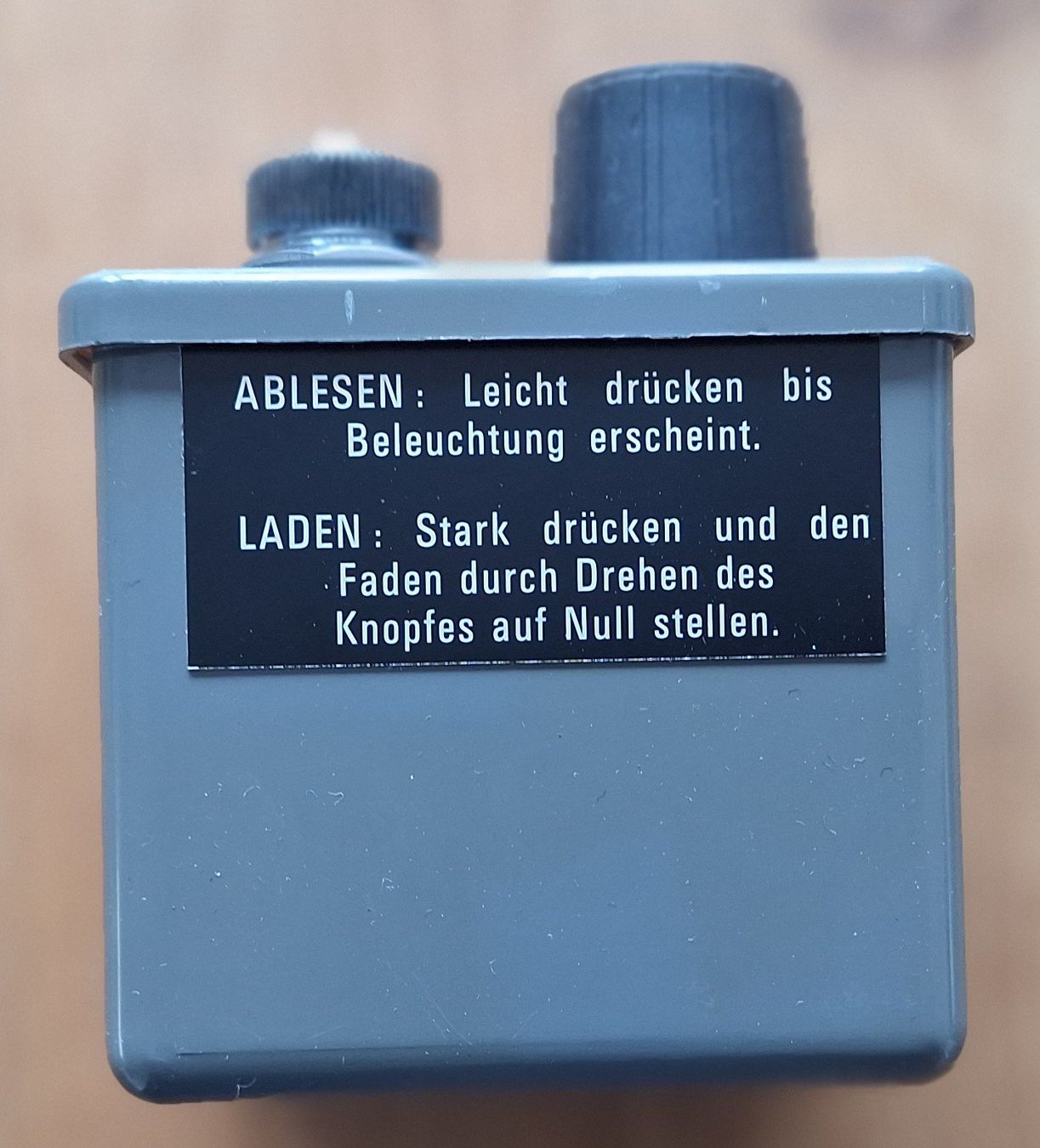Caricabatterie: Ladegerät zu Dosimeter – Usato da Schaffhausen venduto da Hottschili 1