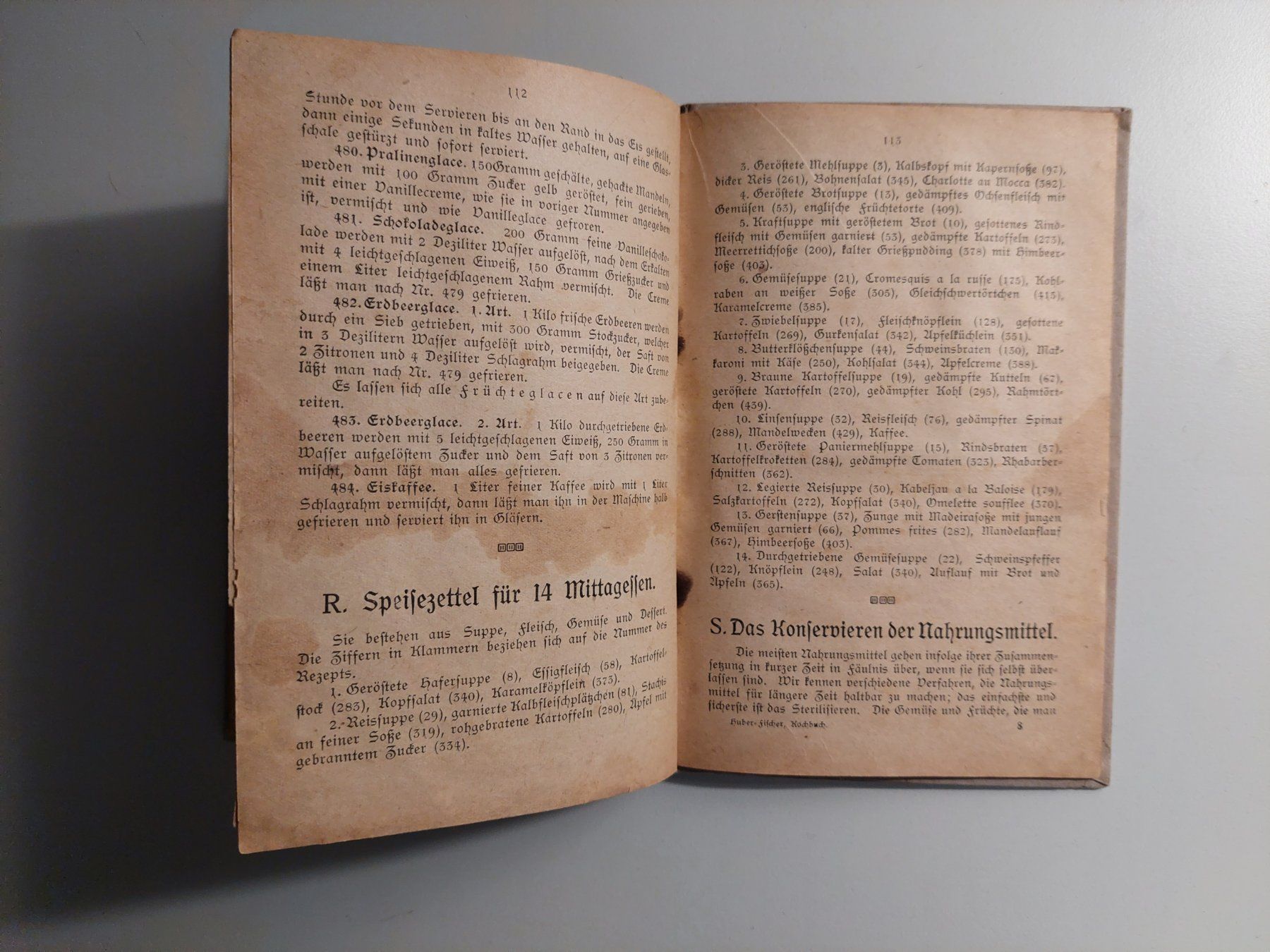 Bücher: Neues Schweizer Kochbuch mit Abbildungen 1920 antik – Gebraucht aus Wil SG von ram_c5j2 7