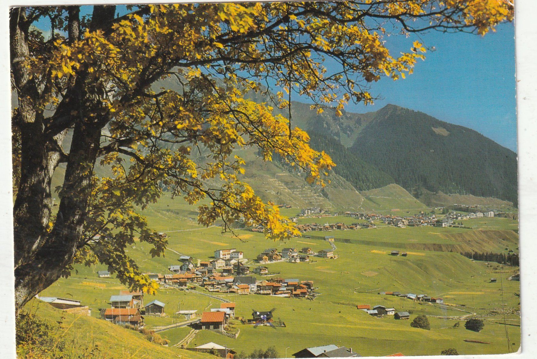 Ansichtskarten: Rueras und Sedrun – Gebraucht aus Lumbrein von made02