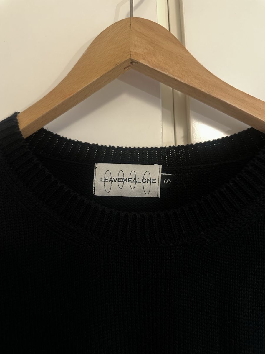 Pulls & Sweat-shirts: Schwarzer Strickpullover von Leavemealone – Neuf (Voir description) à Luzern par nee_zjh6 3