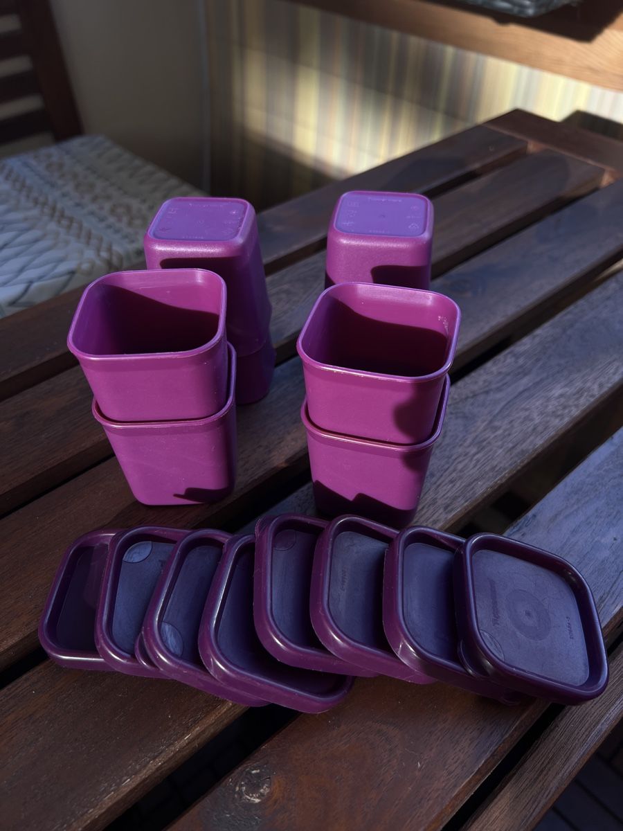 Tupperware Backformen: 8 mini moules Microgourmet Tupperware – Gebraucht aus Bernex von isa_c5fr