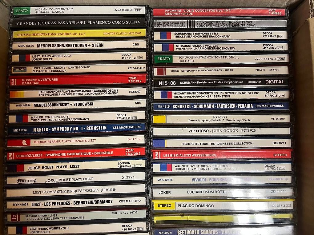 CD: 124 CDs musique classique – Usato da La Chaux-de-Fonds venduto da Simone1180