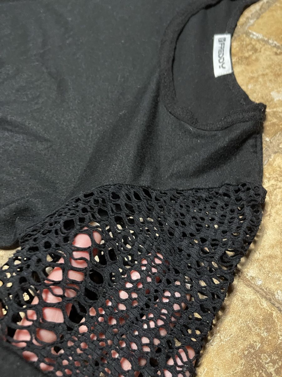 Freddy T-Shirts: Freddy: Maglietta lunga maniche corte traforate,M/L – Neu (gemäss Beschreibung) aus Gordevio von LanaZimm 5
